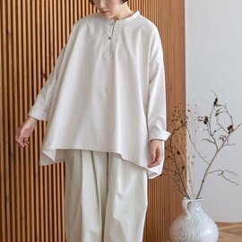 TUTIE.|【aiさんmegさんコラボ】コットンリネンムジサイドシームブラウス|再販売