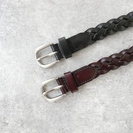 H(ホーク)本革編みこみレザーベルト(H1498)