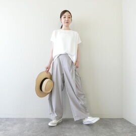 mizuiro ind|ディープタックパンツ(3-260105)ミズイロインド