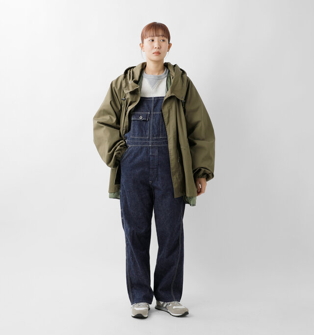 model mayuko：168cm / 55kg 
color : olive / size : one