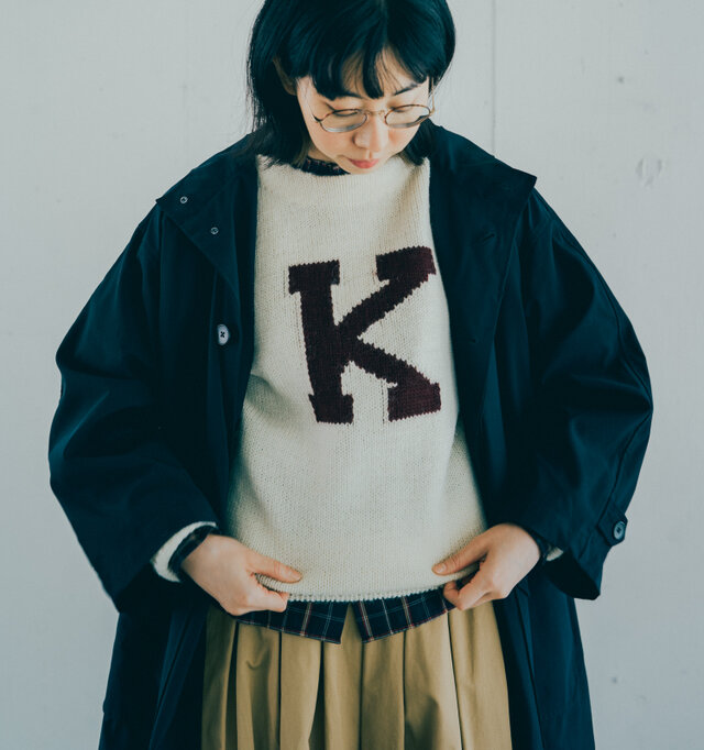 着用サイズ 0(モデル 162cm)/ NAVY 着用