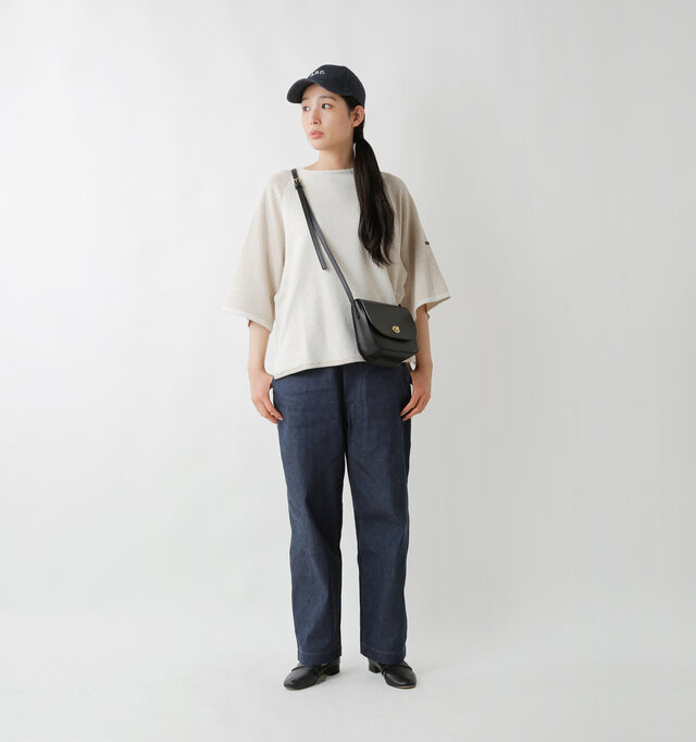 model mizuki：168cm / 50kg
color : indigo / size : 1