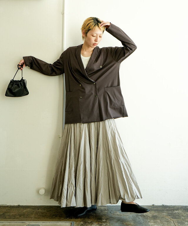 身長:164cm / カラー:44 brown / サイズ:free