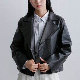 TICCA|ラムレザー ノーライダース ジャケット tbfa-041