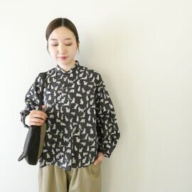 Sarahwear|Liberty ニコニコ釦シャツ(C53134)サラウェア