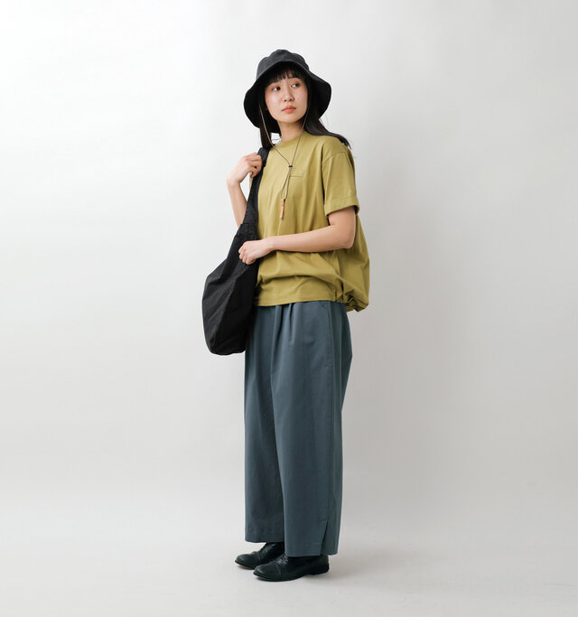 model mayuko：168cm / 55kg 
color : yellow green / size : 1
