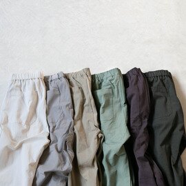 MUYA｜Relax pants リラックスパンツ/6color