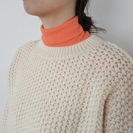 homspun｜英国羊毛　タック編みプルオーバー セーター