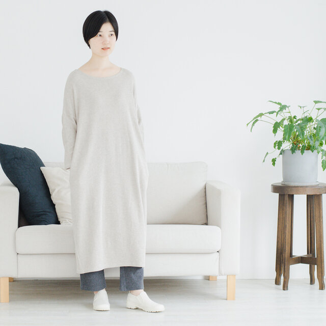 モデル身長 163cm
着用カラー ベージュ