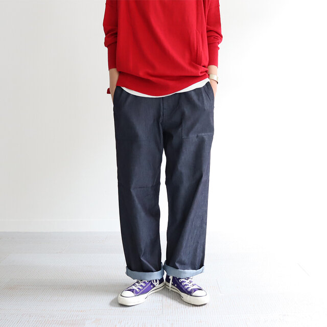 ネイビー / M 着用、モデル身長:160cm