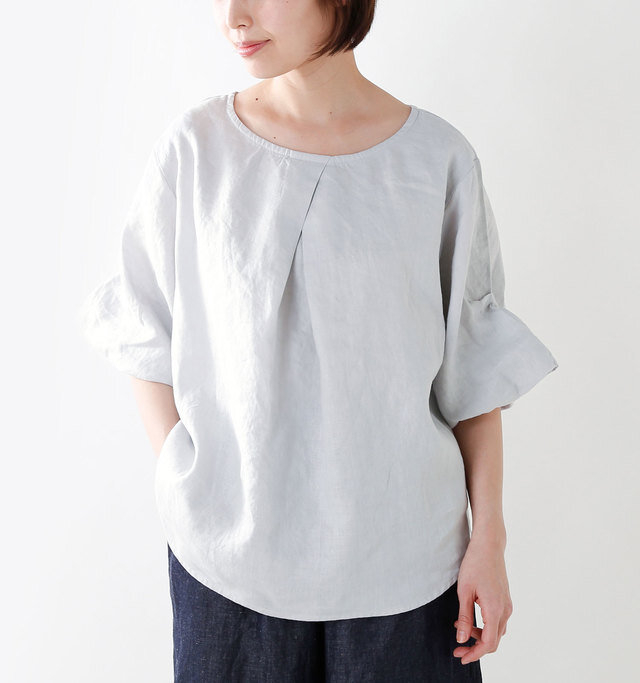 Heavenly Aranciato別注 リネンプルオーバーブラウス Ar 4246 Mt Piu Di Aranciato ピウディアランチェート キナリノモール Heavenly Aranciato別注 リネンプルオーバーブラウス Ar 4246 Mt Piu Di Aranciato ピウディアランチェート キナリノモール