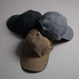 Goldwin｜ダブル クロス キャップDouble Cloth Cap 帽子 ブラック グレー ブラウン 黒 灰 茶 ユニセックス GL93380 ゴールドウィン