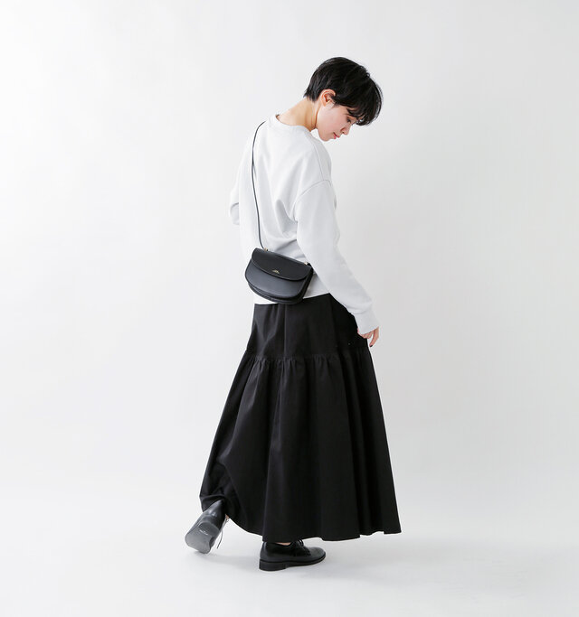 model saku：163cm / 43kg 
color : noir / size : one