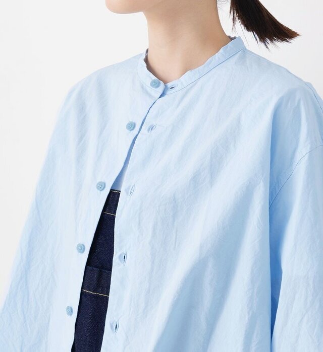 color : BLUE , model : 162cm