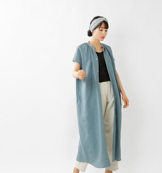 Le Glazik 60sリネンクロスノースリーブワンピース Jl 3805klm Tr Piu Di Aranciato ピウディアランチェート キナリノモール Le Glazik 60sリネンクロスノースリーブワンピース Jl 3805klm Tr Piu Di Aranciato ピウディアランチェート キナリノモール