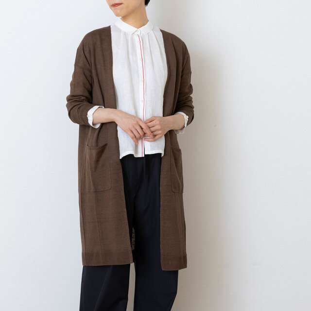 モデル168cm 着用カラー:ブラウン