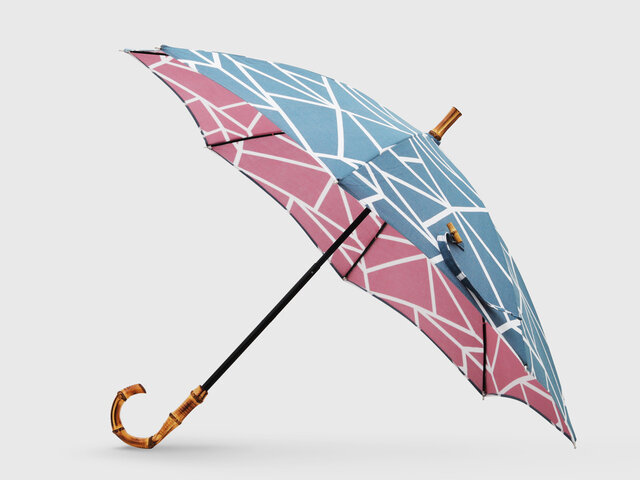 hirali｜手ぬぐい日傘　かさねの色目　～氷結ぶ～　