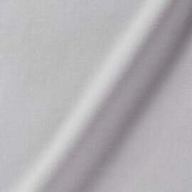 WHITE MAILS｜HIGH GAUGE URAKE HAIF SLEEVE SIDE SLIT LONG DRESS【 手洗い可 】