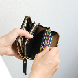 CLEDRAN｜TOUR WALLET レザーコンパクト財布