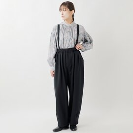 manon|ダブルクロス サスペンダーパンツ “DOUBLE CLOTH SUSPENDER PANTS” mnn-pt-133-ma
