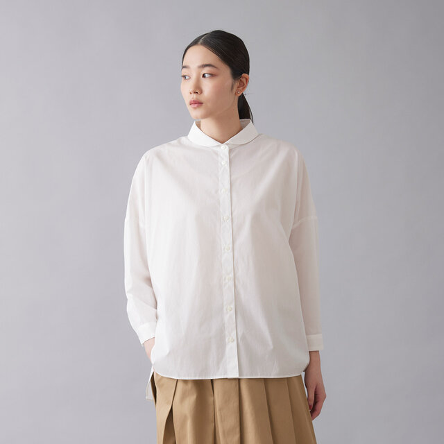 上品な光沢と柔らかな落ち感のある生地です。