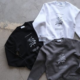 POET MEETS DUBWISE|ブレスオブプランツ スウェット 長袖 BREATH OF PLANTS SWEAT BOPCN-0719 ポエトミーツダブワイズ
