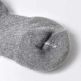 MILLER｜1Pボリュームパイル クルーソックス 316c-yo 靴下
