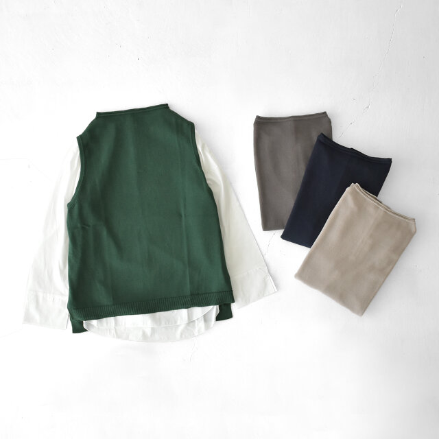 カラーは【ash-grey】【greige】【black-navy】【dark-green】の4種類をご用意。