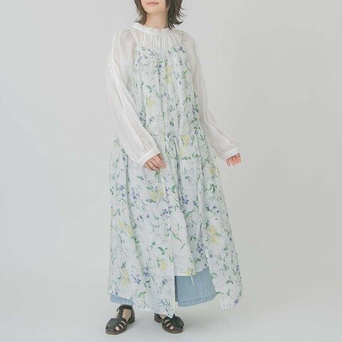TUTIE.|ラミーボタニカルプリントキャミソールワンピース