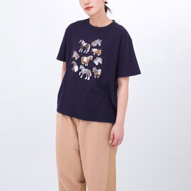marble SUD|Zukan Horse Tシャツ