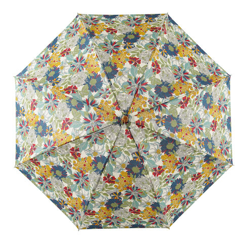 Cou Pole｜リバティ フラワー プリント 日傘 折りたたみ傘 アンブレラ UVカット 晴雨兼用 花柄 CC-56203 クーポール