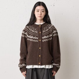 MidiUmi|nordic knit cardigan