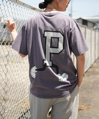 PROGRESS RUNNING CLUB|"Big P " Back print S/SLV Tee Tシャツ プリント バッグロゴ 半袖 prc-26ss09