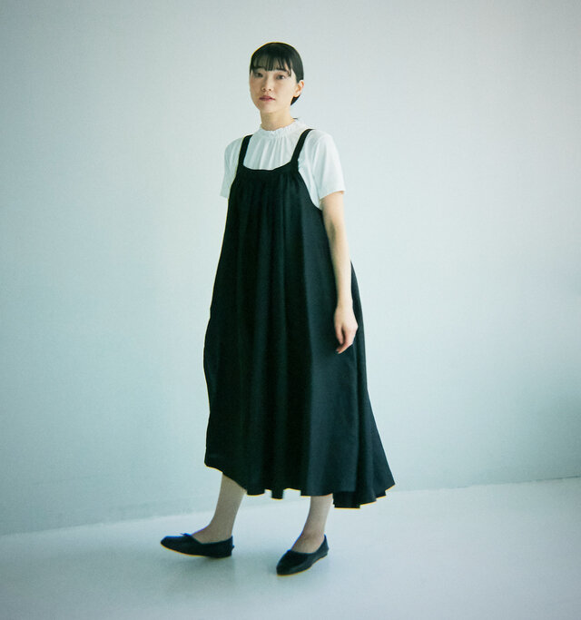 モデル165cm 着用サイズ:0(BLACK)