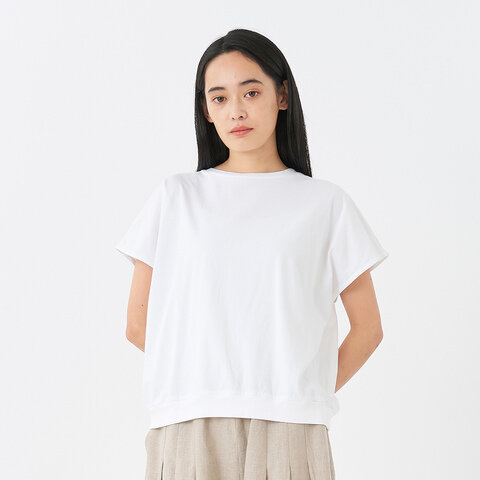 STAMP AND DIARY|ハイマイクロコットン天竺 ドルマンスリーブプルオーバー