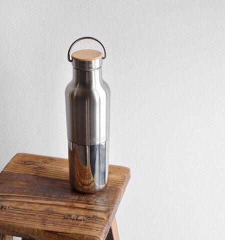 Klean Kanteen|ライズクラシック バンブーキャップ ステンレス ボトル 473ml k16rvcsslb-mt