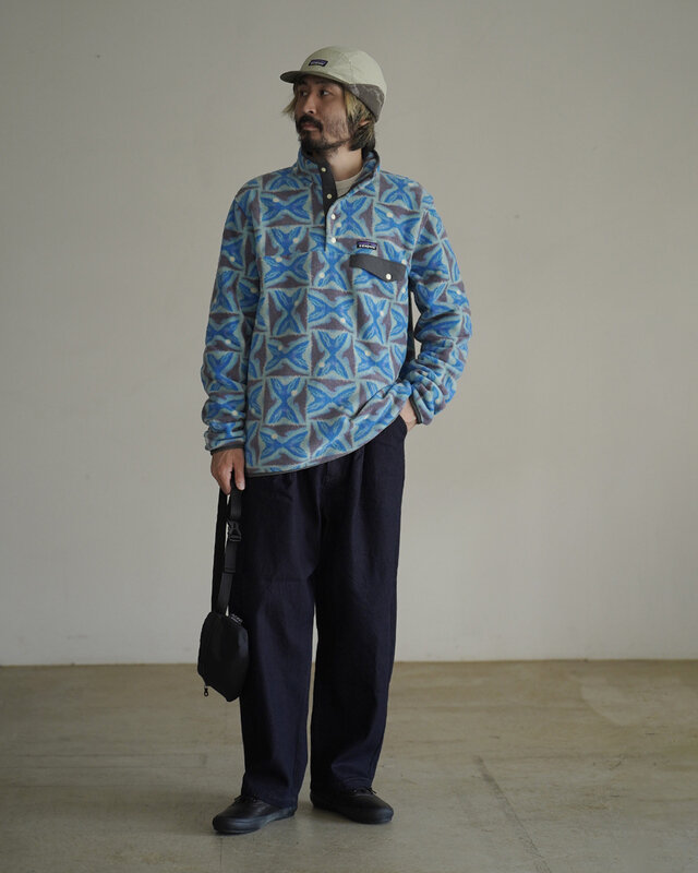 Men's model 173cm / Size L / Color Deep-Freeze(DFGY)