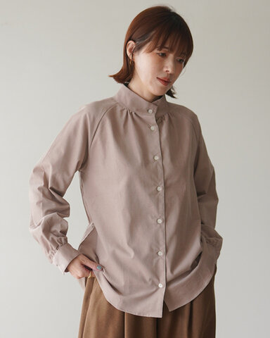 Commencement|コーデュロイスタンドシャツ 長袖シャツ Corduroy stand shirt C-314CD コメンスメント