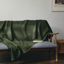 fog linen work|【2026 春新色】さらりとした肌触りが気持ち良い。フォグリネンワーク リネンブランケット 145×200cm 大判 kurashisha fogitem