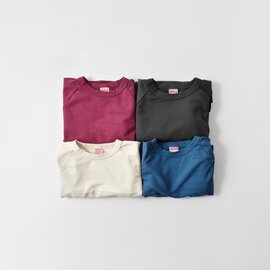 WALLA WALLA SPORT|裏毛 ルーズ ベースボール 長袖 スウェットシャツ トレーナー “WS LOOSE BASEBALL SWEAT” ww130081-sr