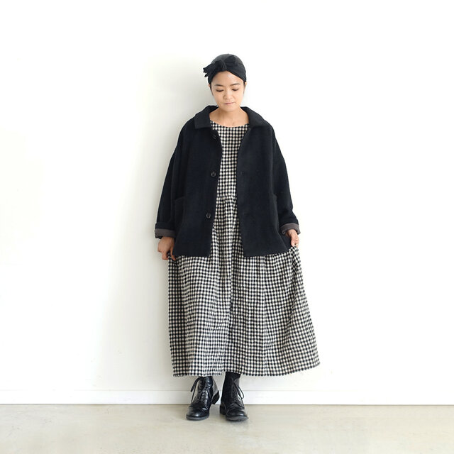 Model 158cm、Black 着用