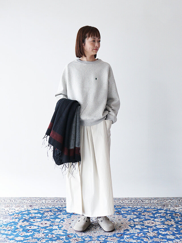 【タカダ】162cm
普段着用サイズ:トップス S / ボトムス S / シューズ 23.0cm