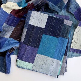 Patchwork Kantha Quilt/パッチワーク カンタ キルト【母の日ギフト】