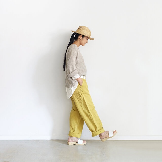 (Model 158cm、Yellow着用)