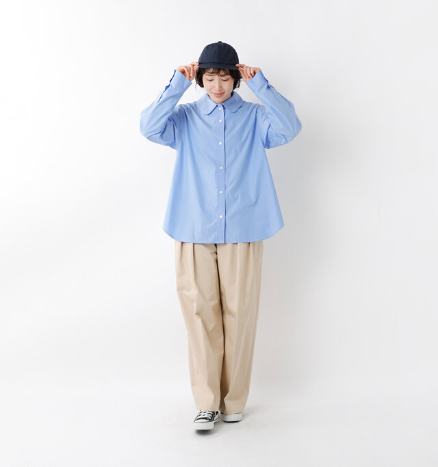 model mizuki：168cm / 50kg 
color : blue / size : 36