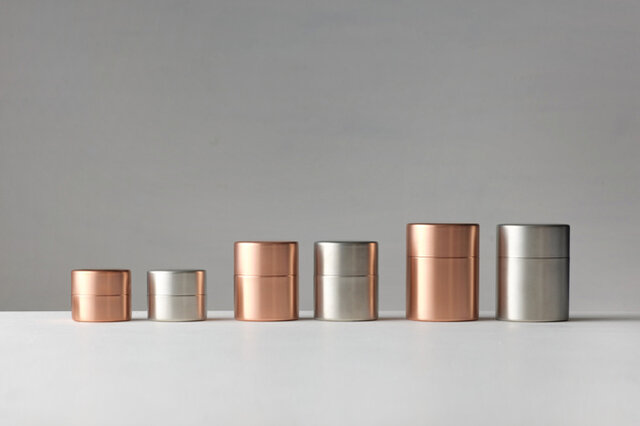 銅と錫めっき、サイズも3種類あります。