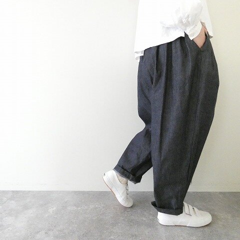 UNIVERSAL TISSU|6ozデニムコクーンパンツ(UT252PT002)