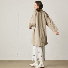 MidiUmi｜cotton linen soutien coat