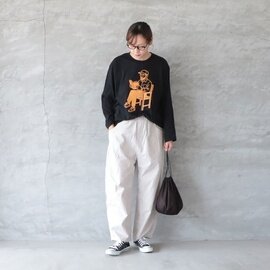 ALL HOURS|6.0ozミディウェイトL/S TEE "BOOK LOVER"