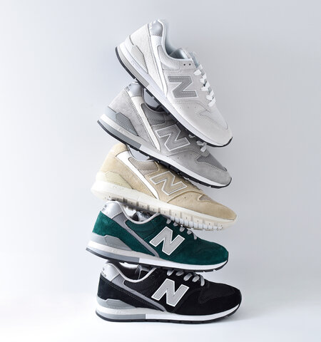 New Balance|スエード×メッシュアッパースニーカー“CM996” cm996-yh